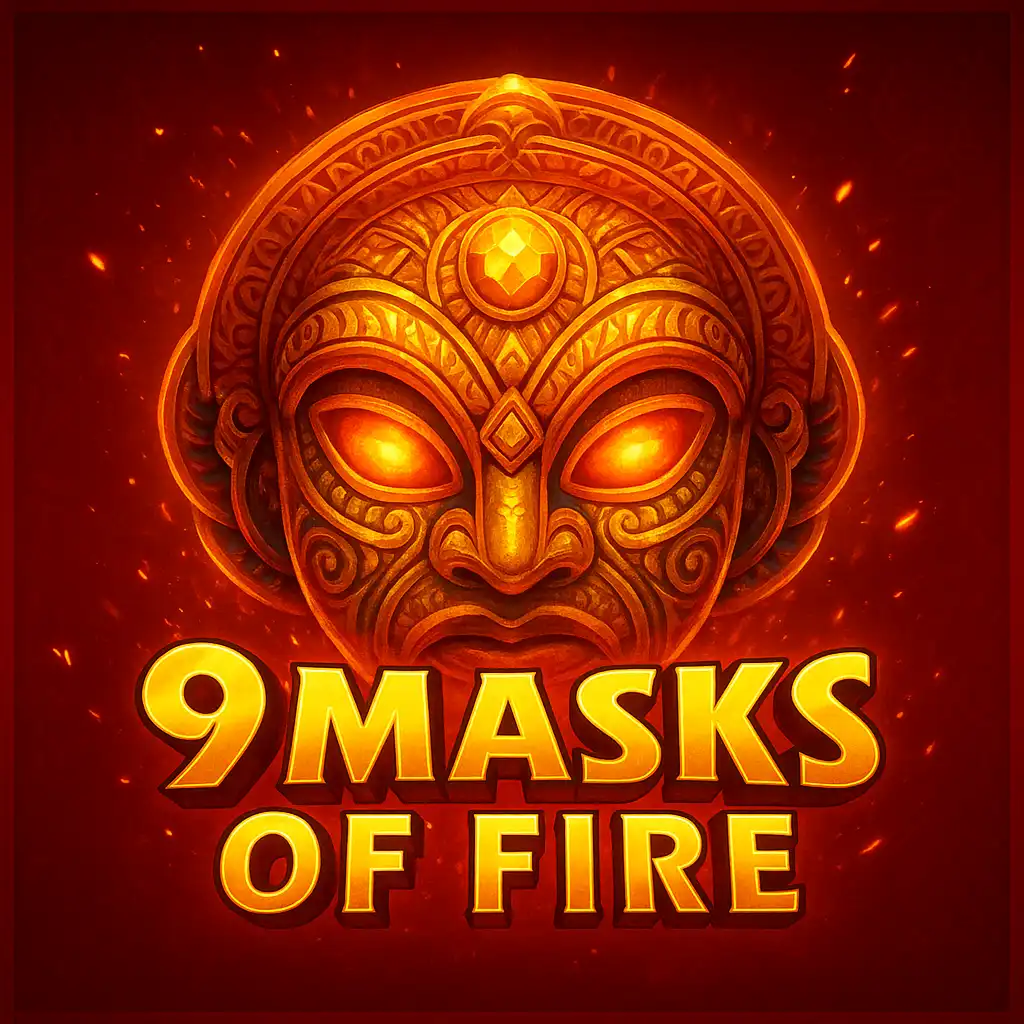 9 Masks Of Fire slot game artwork