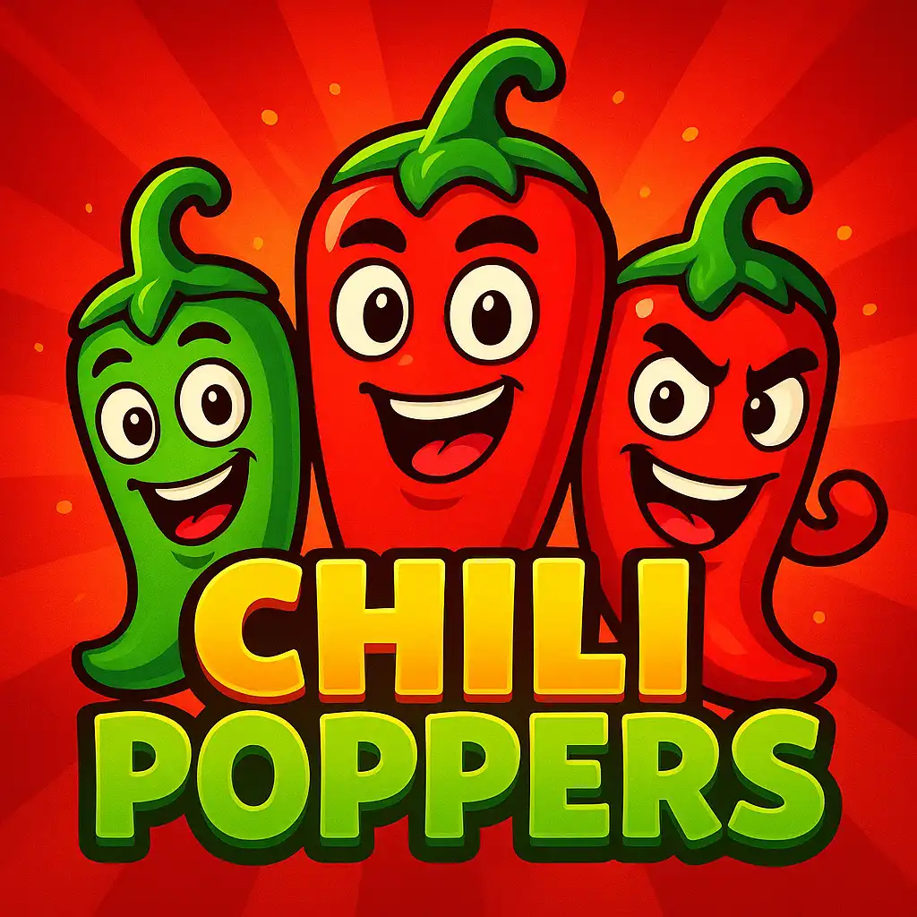 Chili Poppers slot game artwork